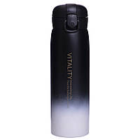 Бутылка термос VITALITY Zelart FI-2832 цвет черный