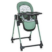 Раскладной стульчик для кормления Bambi ME 1037-B CRYSTAL Green для девочки или мальчика зеленый