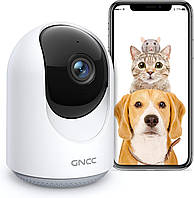 Камера Wi-fi GNCC P1 Pro Возвратная камера для дома, камера видеонаблюдения, видеоняня