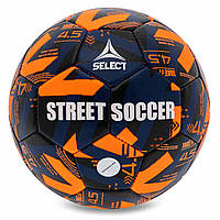 Мяч футбольный SELECT STREET SOCCER V23 STREET-ORB цвет оранжевый-синий