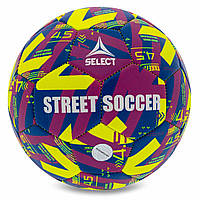 Мяч футбольный SELECT STREET SOCCER V23 STREET-YB цвет желтый-синий