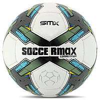 Мяч футбольный SOCCERMAX FB-4194 цвет белый-зеленый