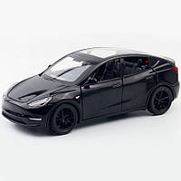 Колекційна Tesla Model Y Машинка Металева Іграшка 1:32 AutoExpert