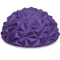 Полусфера массажная балансировочная Zelart Balance Kit FI-1726-DIAMOND цвет фиолетовый
