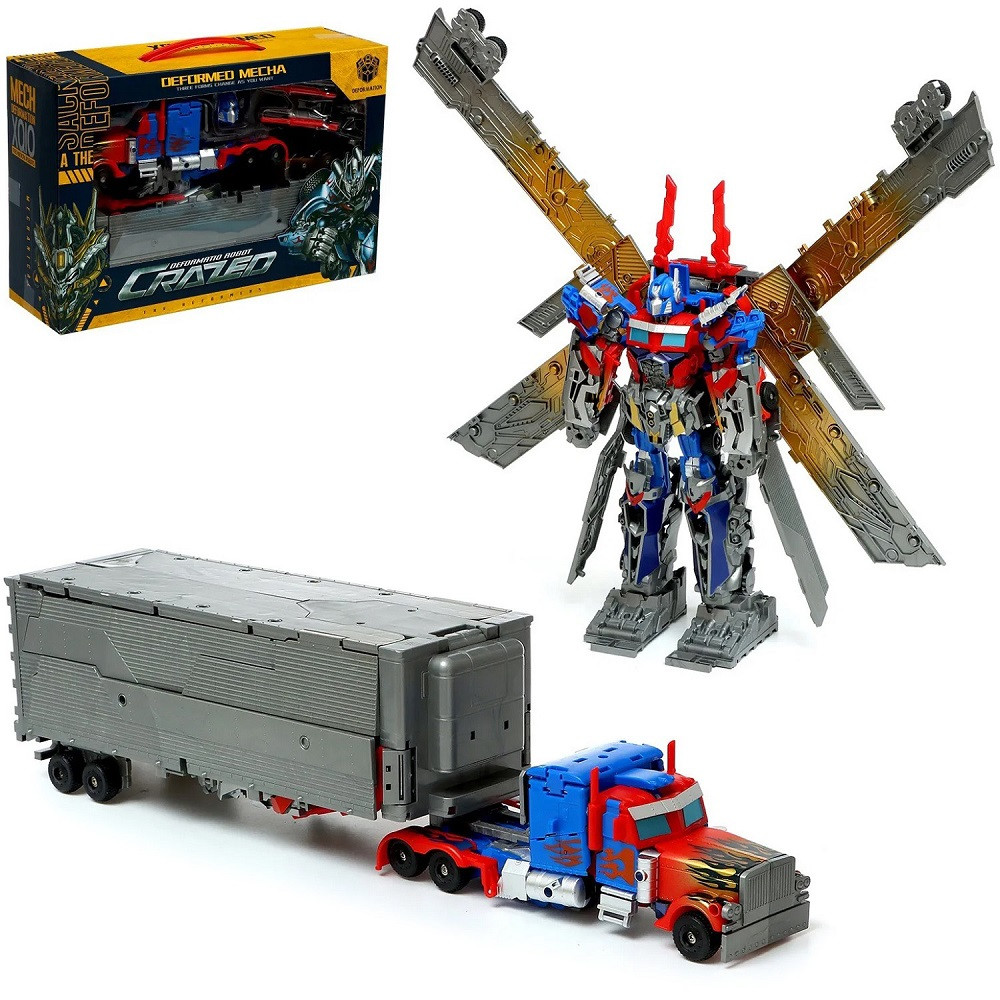 Робот Трансформер Оптимус Прайм с Прицепом Optimus Prime Transformers ...