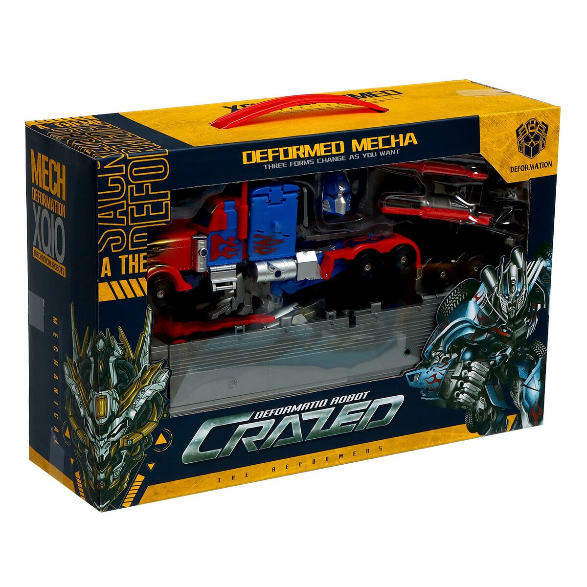 Робот Трансформер Оптимус Прайм с Прицепом Optimus Prime Transformers ...