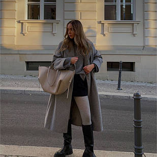 Шкіряна сумка  camel від Polene