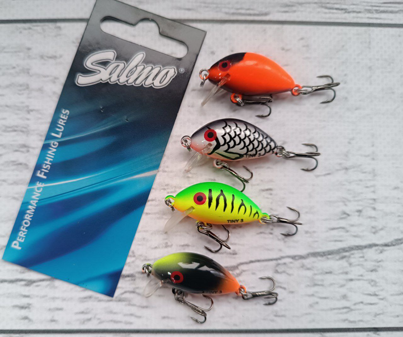 Воблер Salmo Tiny 3 35S 4шт Набір