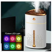 Увлажнитель воздуха Fog Humidifier с подстветкой, цвет БЕЛО-ЗОЛОТОЙ