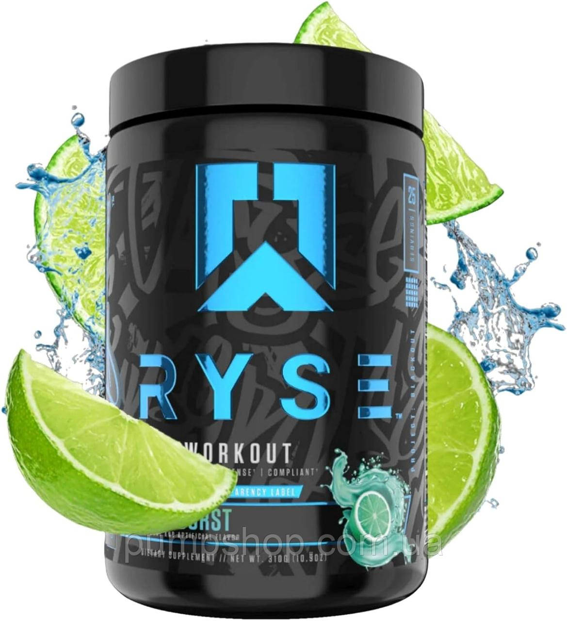 Передтренувальний комплекс Ryse Up Supps Project Blackout Pre-Workout 310 г (25 порц.)