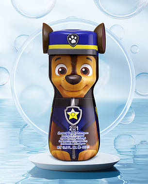 Гель для мытья тела и волос Paw Patrol 2in1 Shower Gel & Shampoo для детей 400 мл, фото 2