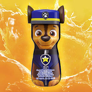 Гель для мытья тела и волос Paw Patrol 2in1 Shower Gel & Shampoo для детей 400 мл, фото 2