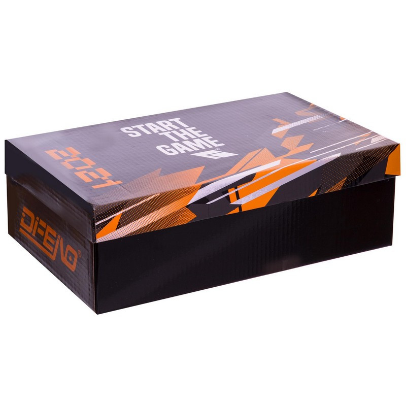 Обувь для футзала мужская OWAXX 20517A-3 размер 40 цвет бирюза-оранжевый - фото 9 - id-p2132824641