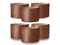 Бумажные формы для куличей 85х110 300г 50шт формы для кулича пасхального, бумажные формы для паски пасхи пасок