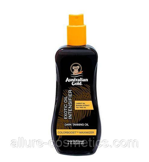 Олія для посилення засмаги Australian Gold Dark Tanning Exotic Oil Carrot Extract Formula 237m