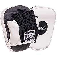 Лапа Изогнутая для бокса и единоборств TOP KING Light Weight TKFML цвет белый