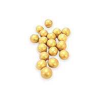 Хрусткі зернові перламутрові кульки, вкриті шоколадом WHITE GOLD 13-16 мм