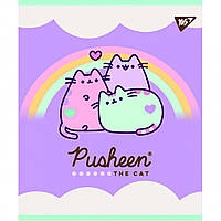 Зошит YES Pusheen А5 12 аркушів клітинка, 10 шт мікс (766796)