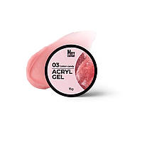 Акрил гель Mett Expert Acryl Gel Cotton candy №003 Камуфлирующий розово-карамельный 15 г