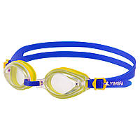 Очки для плавания детские YINGFA J529AF цвет желтый-синий
