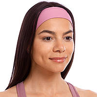 Повязка на голову Tactel Zelart CO-6259 цвет темно-розовый