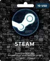 Подарочная карта Steam на 10 долларов США ключ Steam только для USD