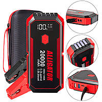 Пусковое устройство Alligator JS843 Jump Starter 800A/1600A 20000mAh со Smart-клеммами