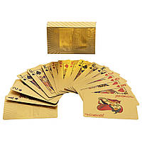 Карты игральные покерные Zelart GOLD 500 EURO IG-4567-G 54 карты
