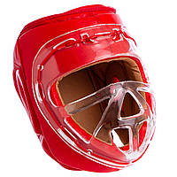 Шлем для единоборств ELS MA-1427 размер XS цвет красный