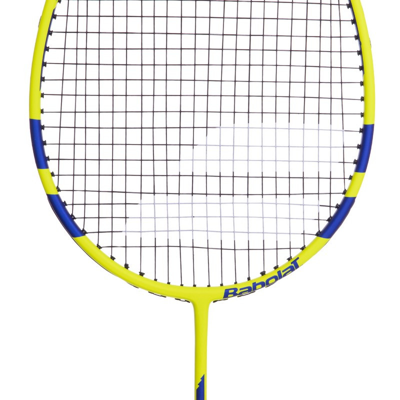 Ракетка для бадминтона профессиональная BABOLAT BB601300-175 SPEEDLIGHTER 1 шт желтый-синий - фото 4 - id-p2132920307