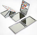 Дзеркало прямокут. 9см "Кольорове пір'я" №9040-002(12), фото 2