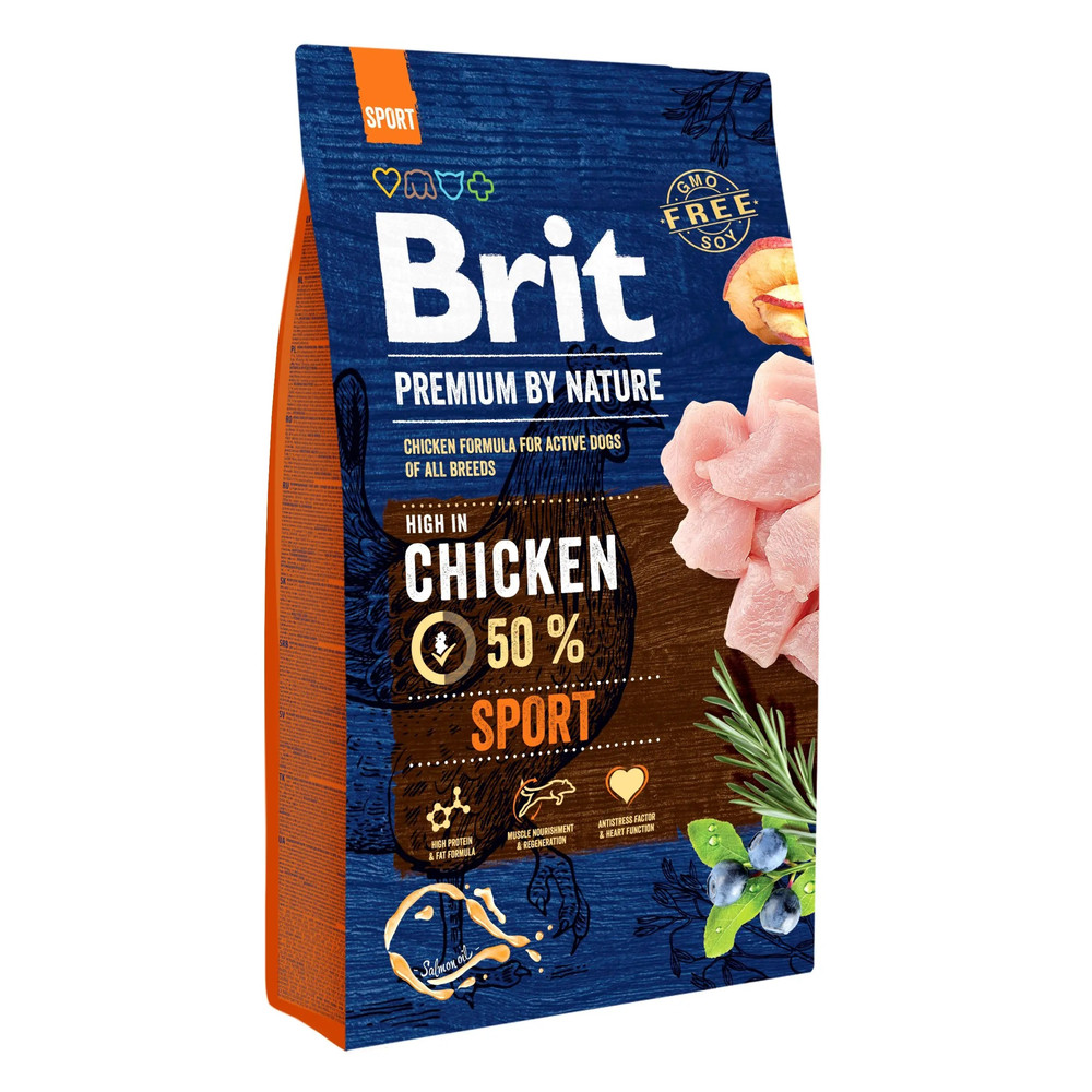 Brit Premium Sport Adult для собак з куркою 3 кг