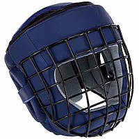 Шлем для единоборств Zelart VL-3150 размер XL цвет синий