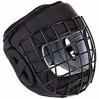 Шлем для единоборств Zelart VL-3150 размер XL цвет черный