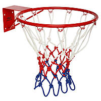 Сітка баскетбольна FOX C-8996-2 колір білий-синій-червоний