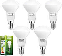 MENGS Пакет з 5 світлодіодних ламп E14 5,5 Вт (еквівалент 40 Вт)