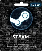 Подарочная карта Steam на 50 долларов США ключ Steam только для USD
