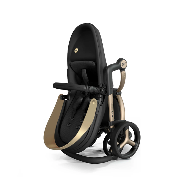 Коляска 2 в 1 Mima Xari Max Black & Gold Special Edition