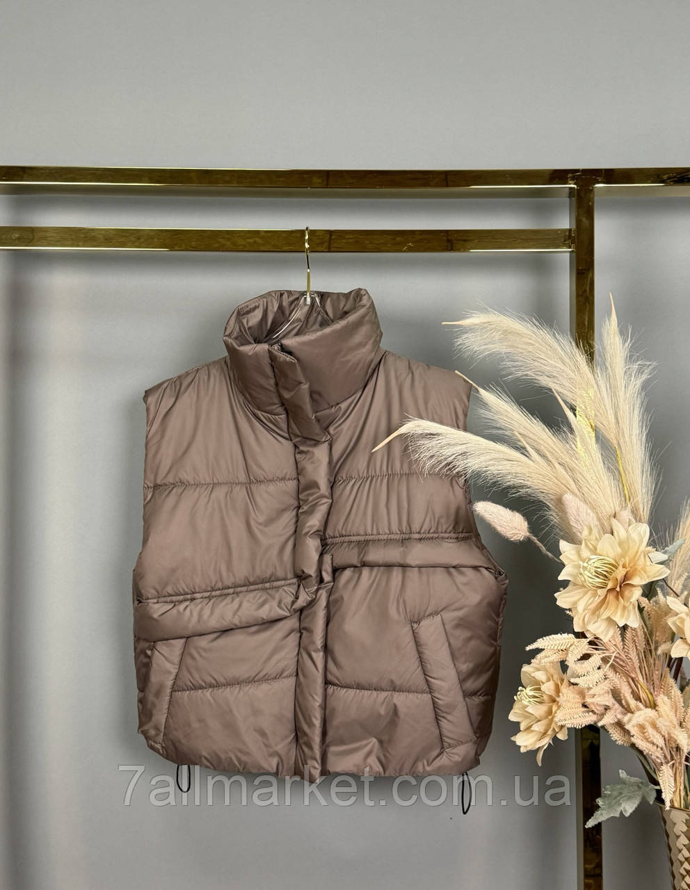 Жилетка підліткова демісезонна на дівчинку 146-164 см (3кв) "DFK" гуртом в Одесі на 7 км