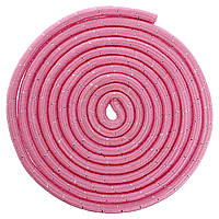Скакалка для художественной гимнастики 3м Zelart C-8643 цвет розовый
