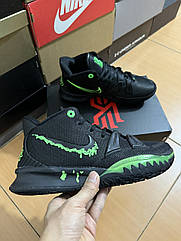 Eur36-46 Баскетбольні кросівки Nike Kyrie 7 Brooklyn Black (GS) Кайрі