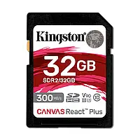 Карта памяти Kingston Canvas 170R C10 UHS-I U3 V30 32 ГБ (SDR2/32GB)