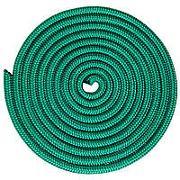 Скакалка для художественной гимнастики Zelart C-3743 цвет зеленый