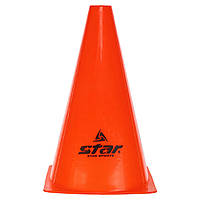Конус-фишка спортивная для тренировок STAR SA402 цвет оранжевый