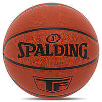 Мяч баскетбольный PU SPALDING TF 77707Y №7 коричневый