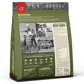 ORIJEN Tundra Dog сухий корм для собак з м'ясом дичини, риби і птиці 6 кг, фото 2