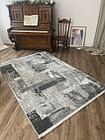 Килим сучасний 3758 сірий, фото 10