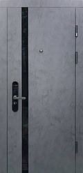 Вхідні квартирні двері з електронним замком комплектація Megapolis MG3