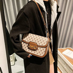 Сумка жіноча Gucci horsebit 1955 жіноча шкіряна сумка