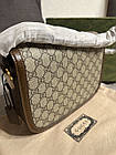 Сумка жіноча Gucci horsebit 1955 жіноча шкіряна сумка, фото 7